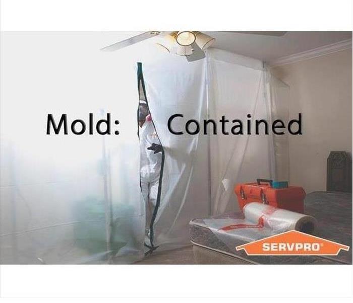 containing mold - negative air pressure chamber